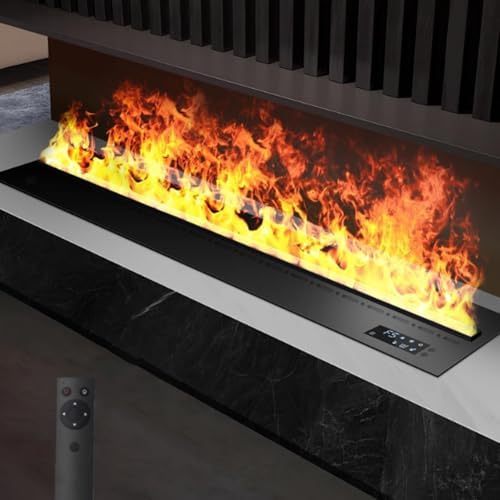 🔥🌫️ Flame Fireplace Humidifier | Smart Aroma Diffuser Light ✨🏠