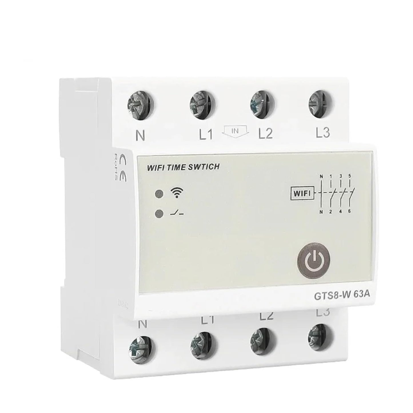 ⚡📡 Smart WiFi Control Switch | GTS8-W Intelligent Timer Module 🔌