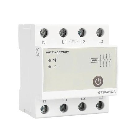 ⚡📡 Smart WiFi Control Switch | GTS8-W Intelligent Timer Module 🔌