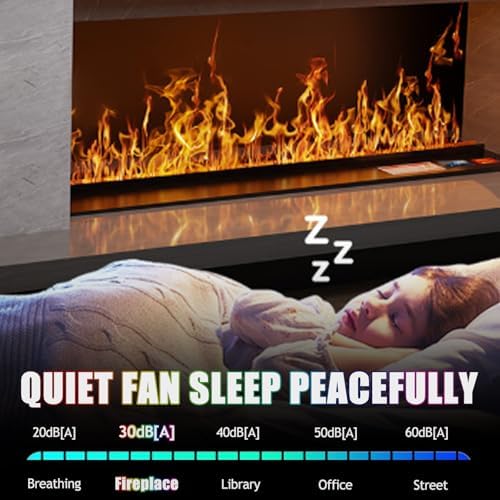 🔥🌫️ Flame Fireplace Humidifier | Smart Aroma Diffuser Light ✨🏠