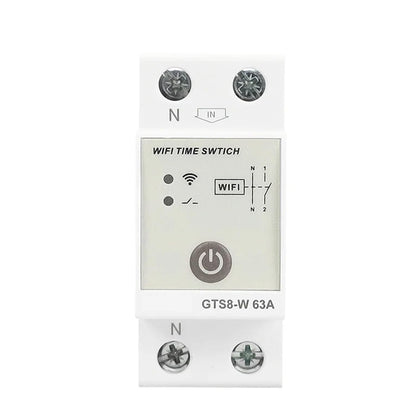 ⚡📡 Smart WiFi Control Switch | GTS8-W Intelligent Timer Module 🔌