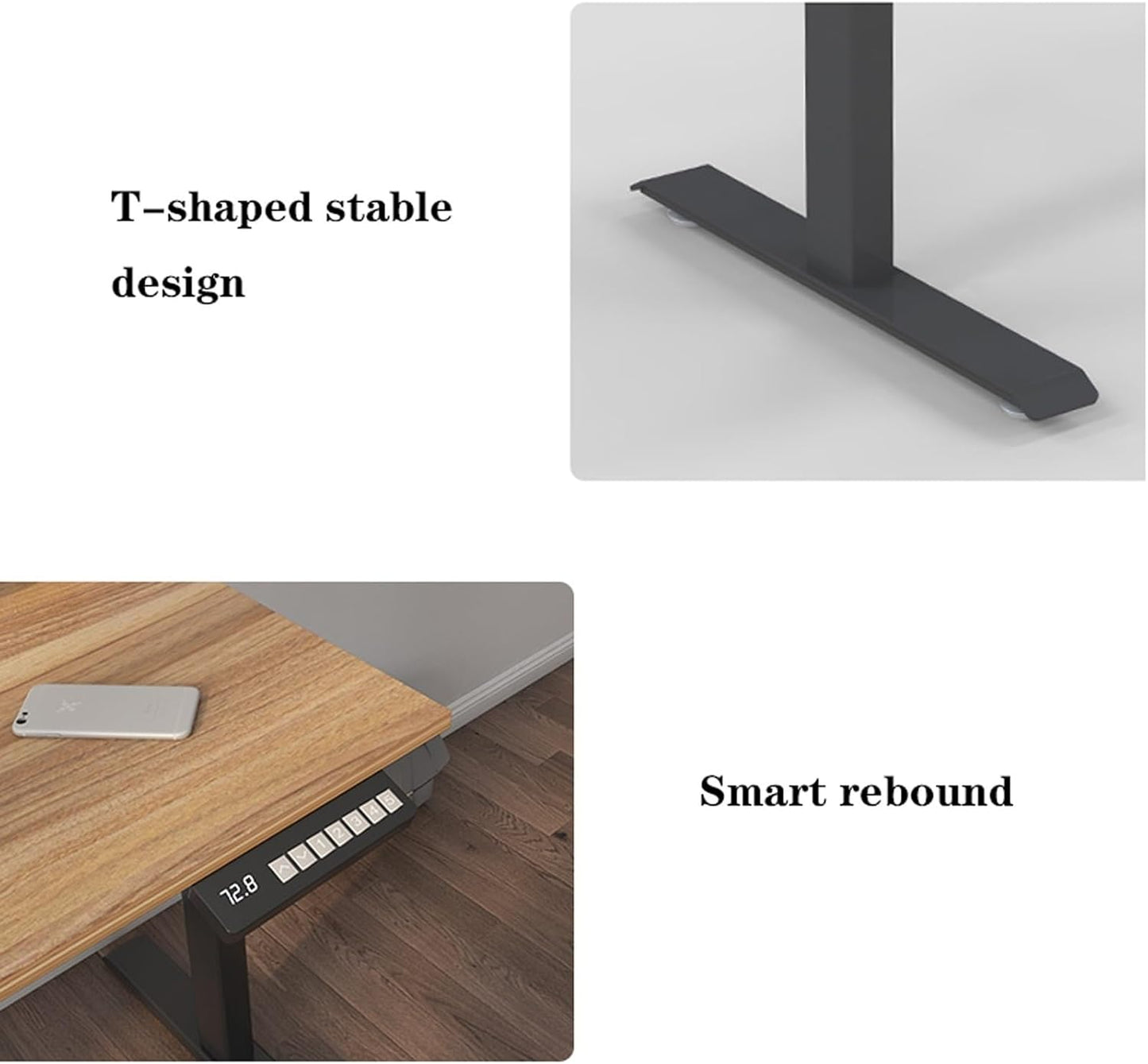 🖥️⚡ Electric Standing Desk | Adjustable Height Workstation 🏠📈
