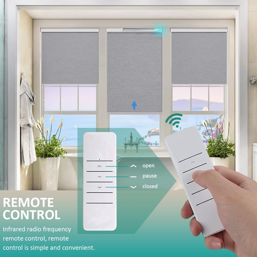 🪟⚡ Smart ZigBee Curtain Motor | Rechargeable Electric Retrofit System 🏠📡