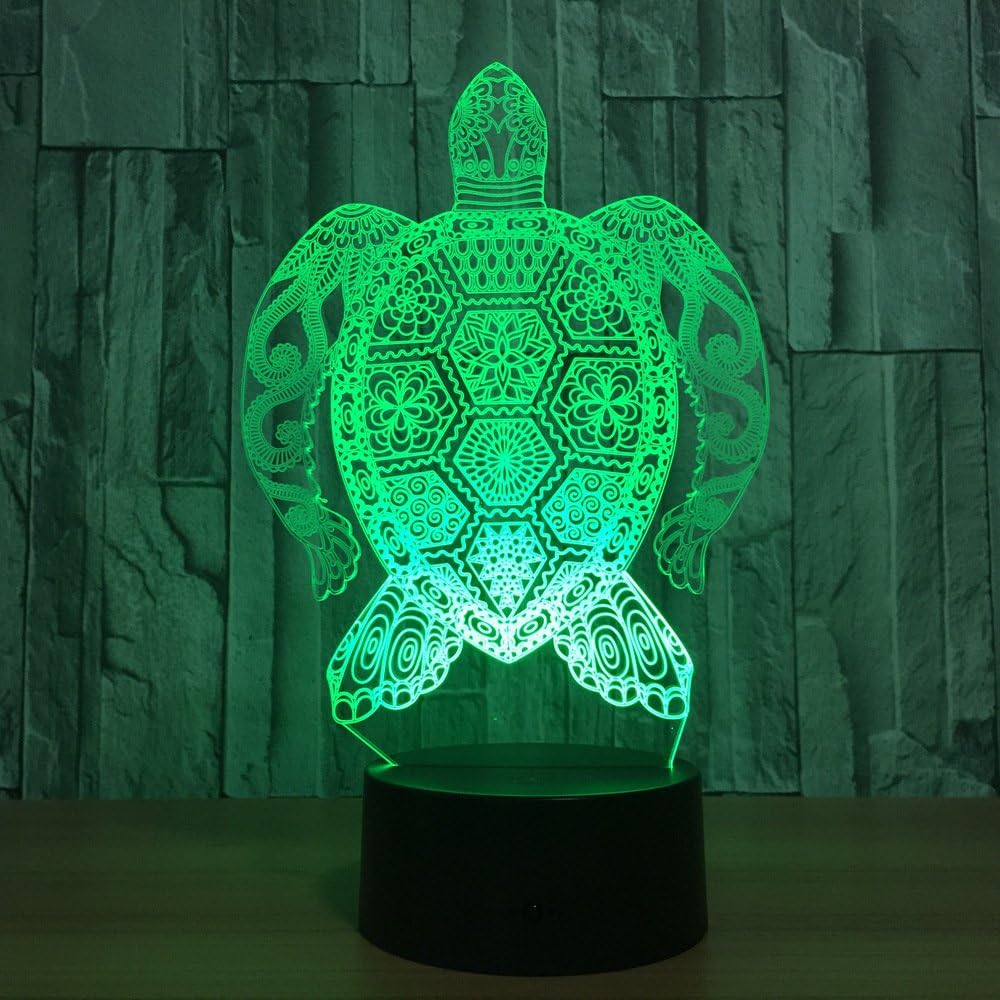 3D Optical Illusion LED Night Light Lamp