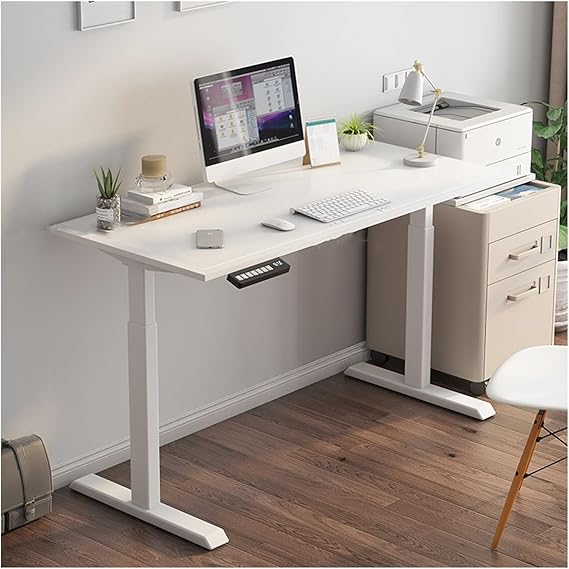 🖥️⚡ Electric Standing Desk | Adjustable Height Workstation 🏠📈