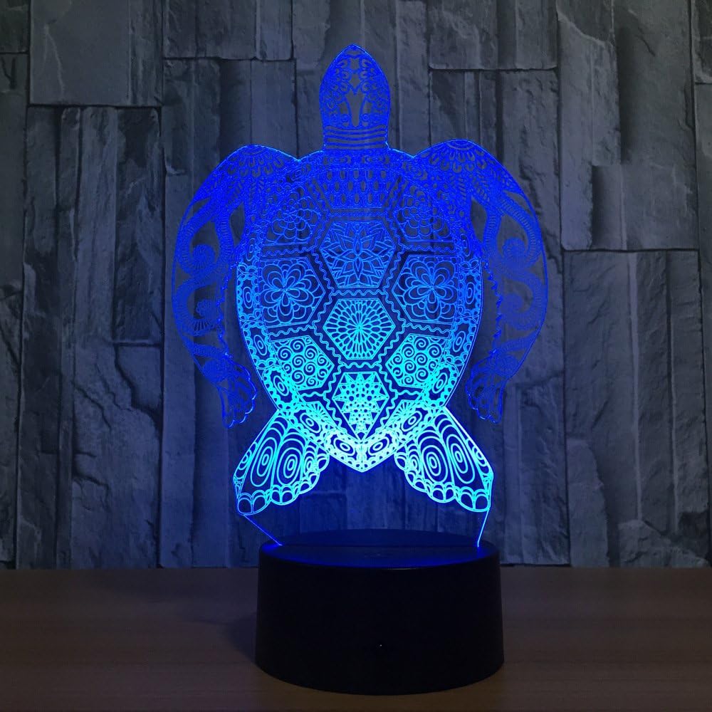 3D Optical Illusion LED Night Light Lamp
