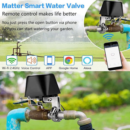🌊💡 Smart Water Valve | Jinvoo Matter Auto Shutoff Controller 🚰