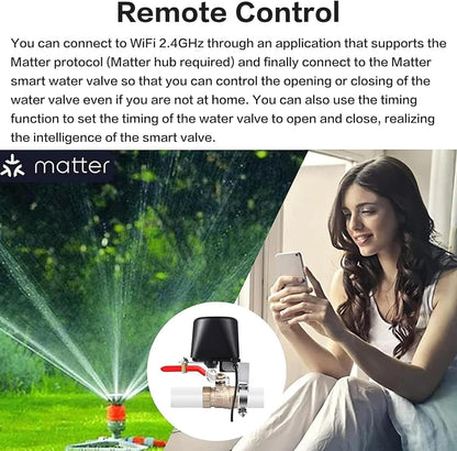 🌊💡 Smart Water Valve | Jinvoo Matter Auto Shutoff Controller 🚰