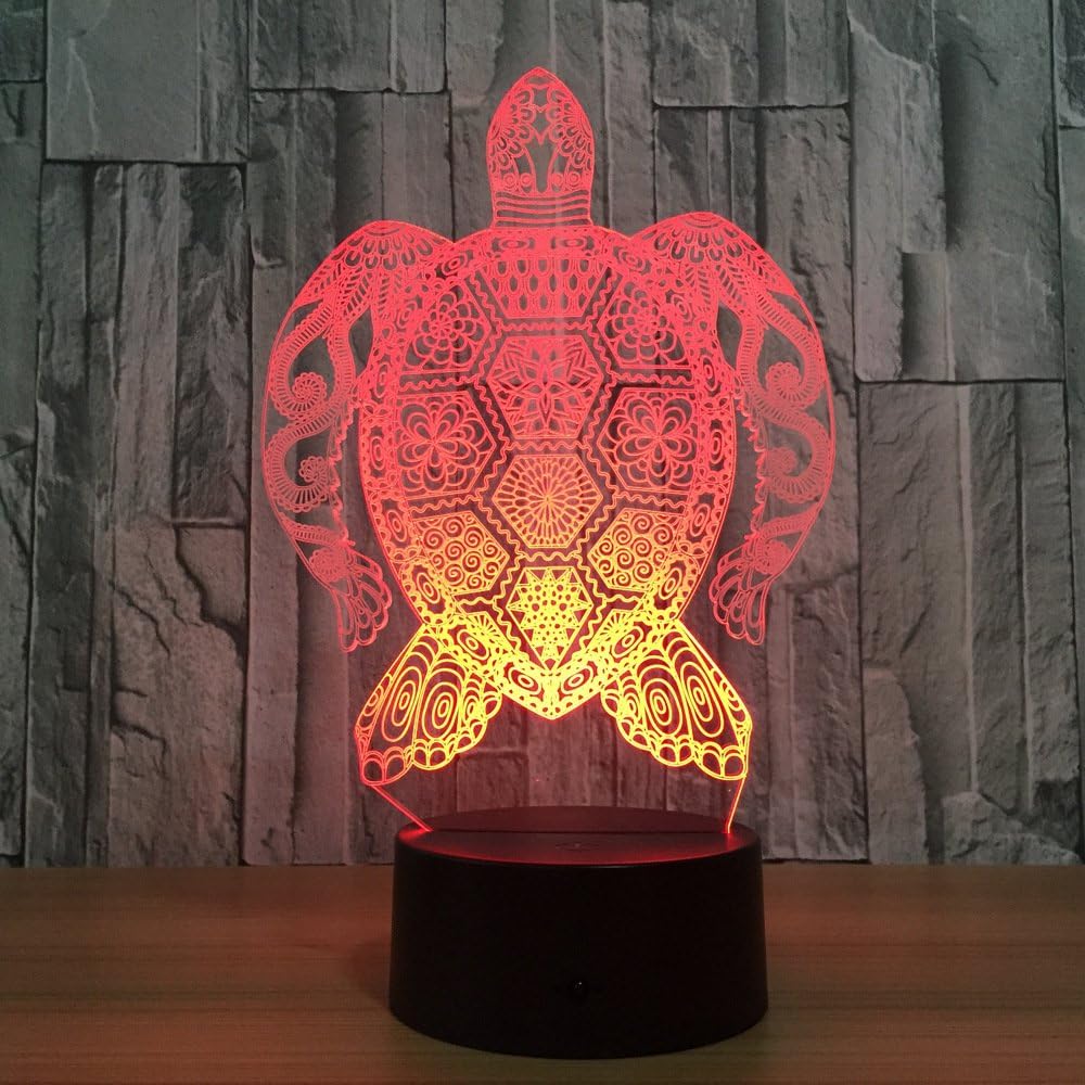 3D Optical Illusion LED Night Light Lamp