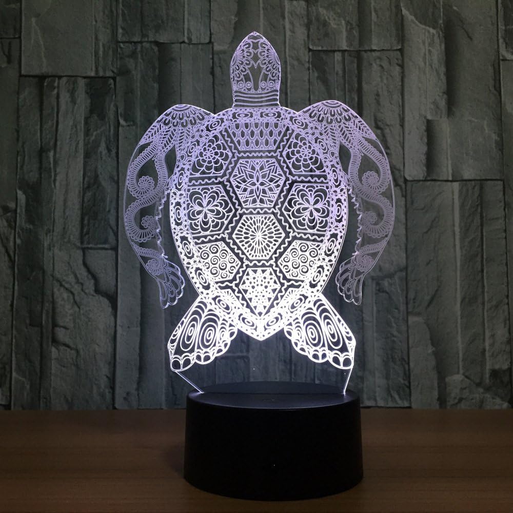 3D Optical Illusion LED Night Light Lamp