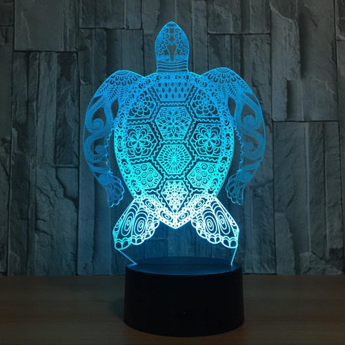 3D Optical Illusion LED Night Light Lamp