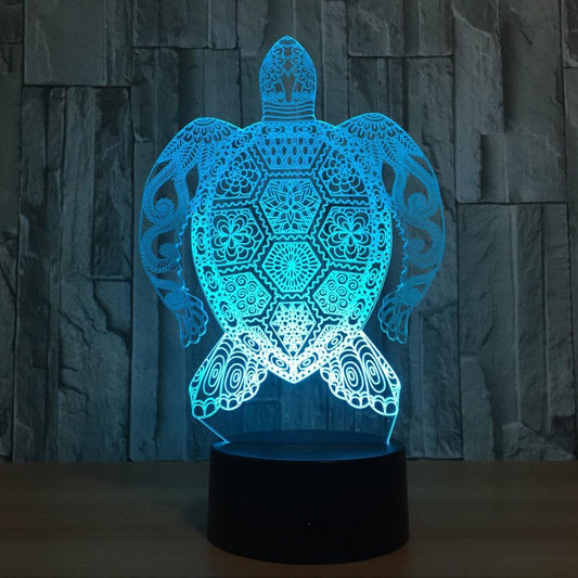 3D Optical Illusion LED Night Light Lamp
