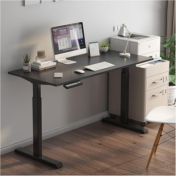 🖥️⚡ Electric Standing Desk | Adjustable Height Workstation 🏠📈