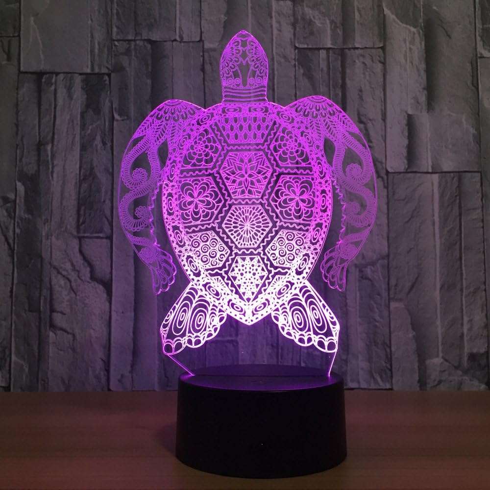3D Optical Illusion LED Night Light Lamp