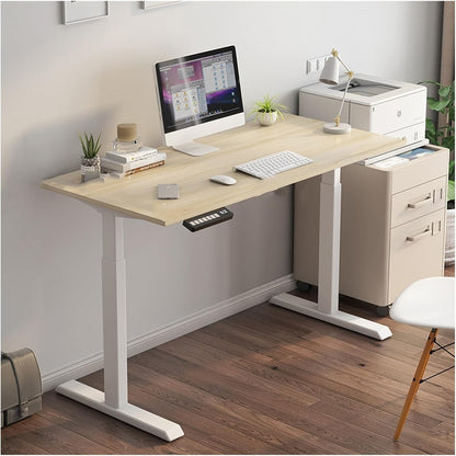 🖥️⚡ Electric Standing Desk | Adjustable Height Workstation 🏠📈