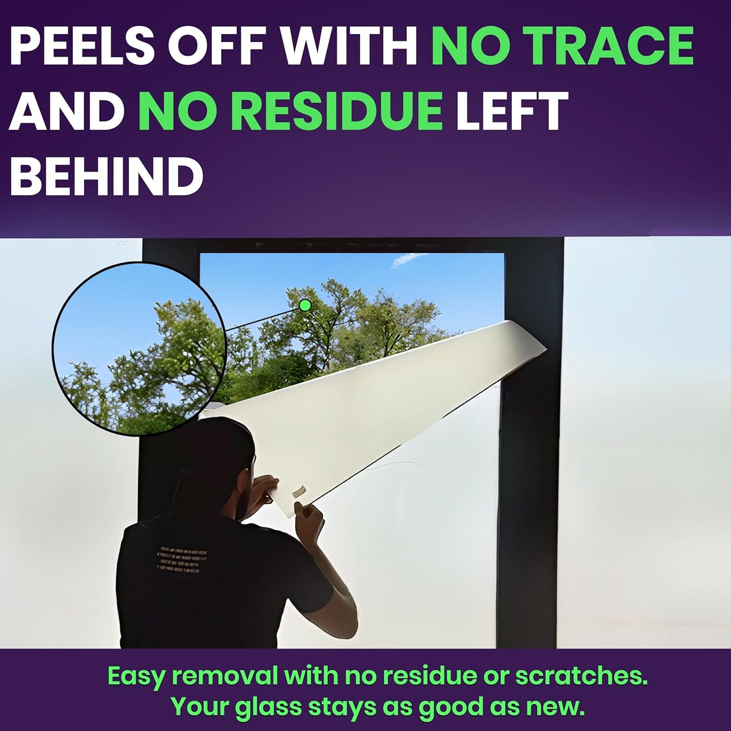 🪟⚡ Smart Switchable Film | Self-Adhesive Privacy Glass Film ✨🏠